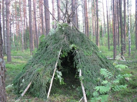 Как выбрать место под временное убежище? 