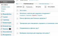 Создание и вывод записей в WordPress Создание и вывод записей в WordPress